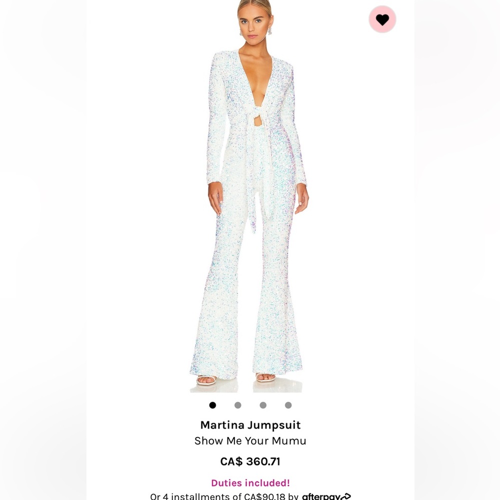 Show me your Mumu jumpsuit